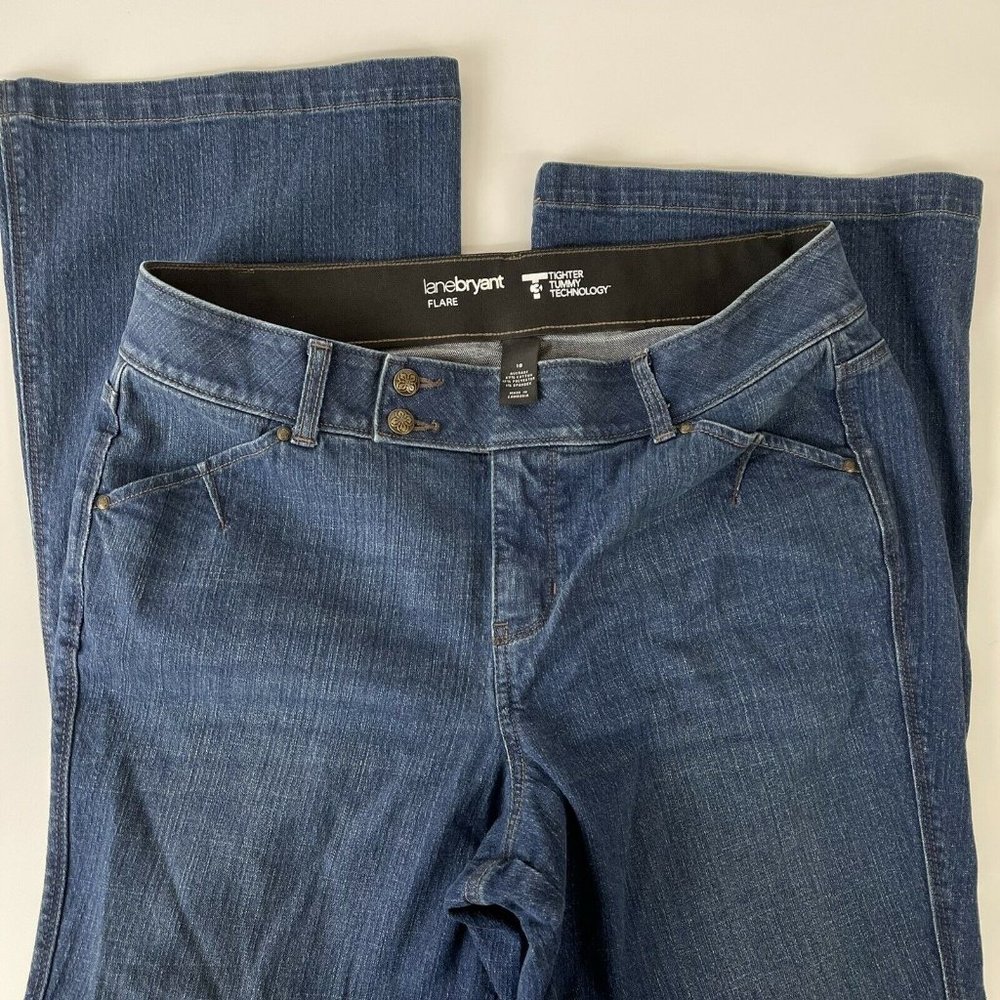 Lane Bryant Bootcut Jeans Women's 16W High Rise